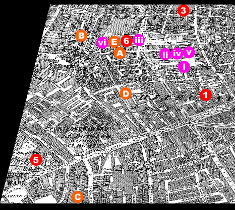 Whitechapel Map